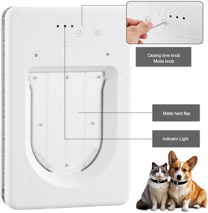 Smart Electronic Pet Door, Automatic Cat Dog Door - Image 4