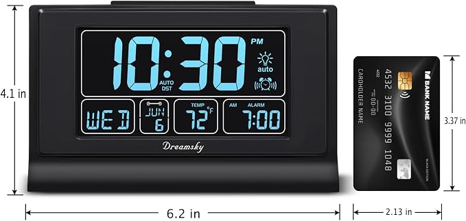 DreamSky Alarm Clocks for Bedrooms - Image 7