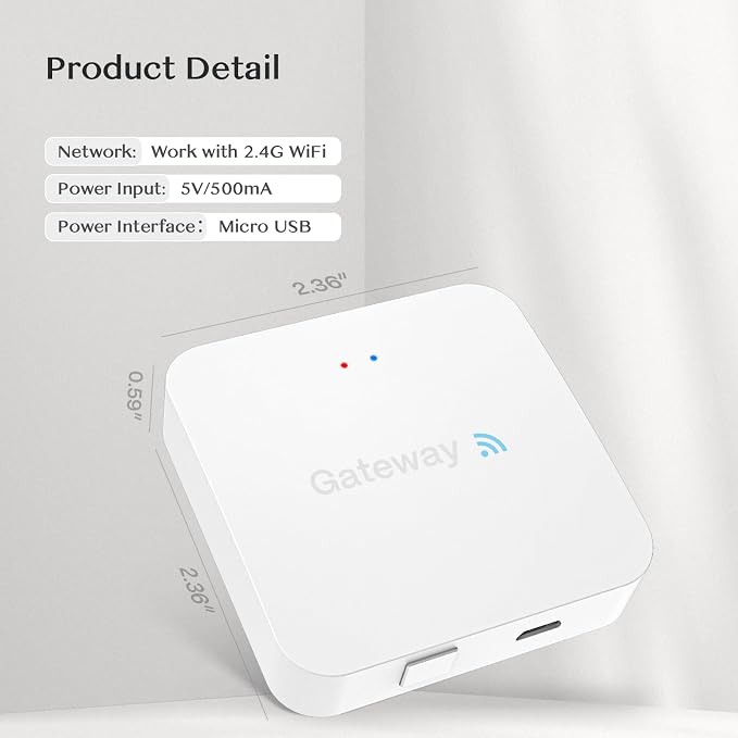 Yamiry WiFi Gateway for YR01 YR05 Smart Lock - Image 6