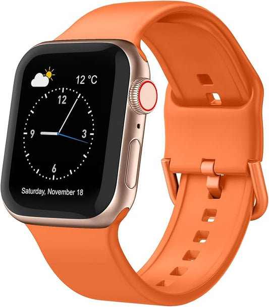Sport Band Compatible with Apple Watch Bands 49mm 46mm 45mm 44mm 42mm 41mm 40mm by Recoppa