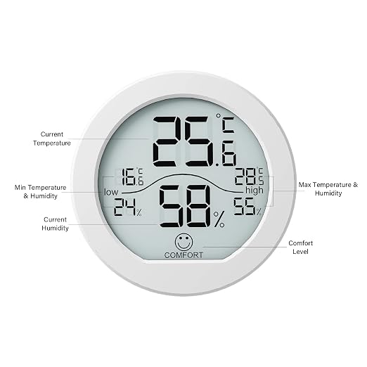 SECRUI Digital Hygrometer Thermometer - Image 3