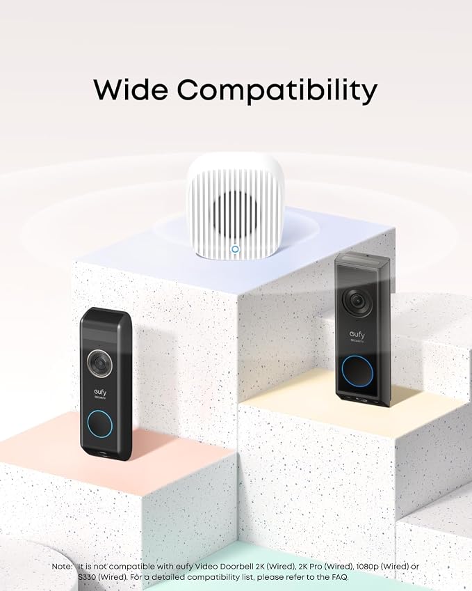 eufy Security Video Doorbell S330 & Video Doorbell Chime 2 - Image 7