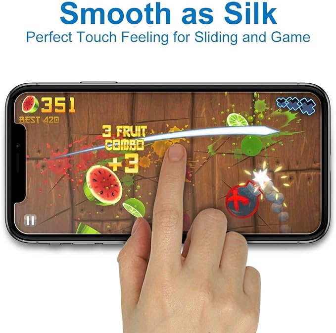 Mothca 2 Pack Matte Glass Screen Protector Compatible - Image 2