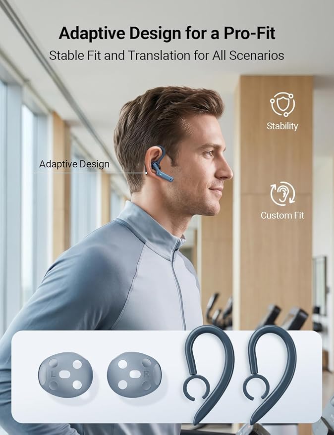 Timekettle W4 Translation Earbuds, Bone-Voiceprint Sensor - Image 8