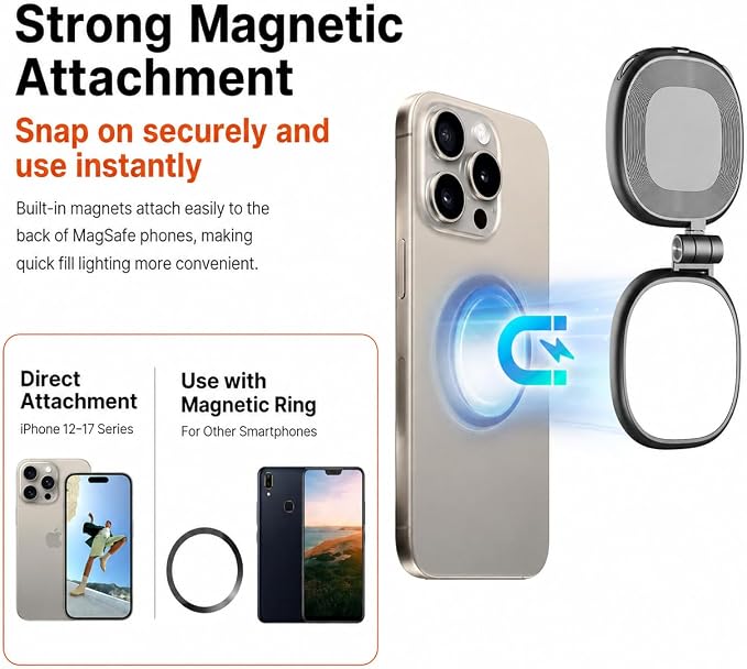 Magnetic Selfie Light Compatible - Image 5