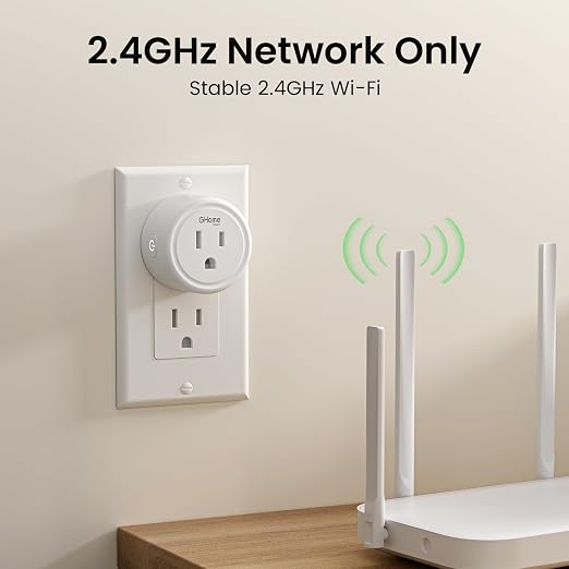 GHome Smart Plug Mini, WiFi Smart Outlet Plug Works - Image 8