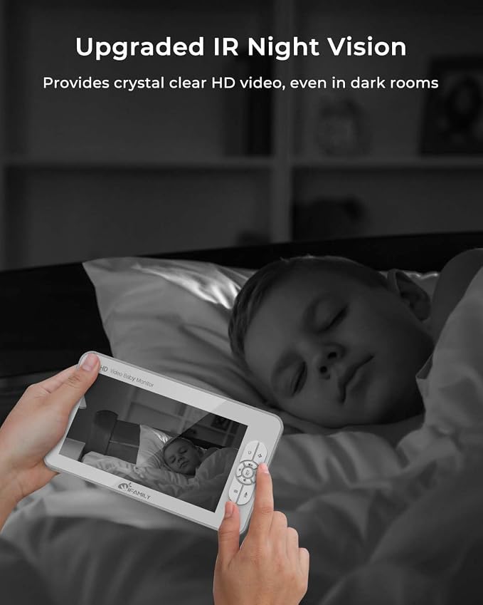 iFamily 7" Large Split Baby Monitor - Image 6
