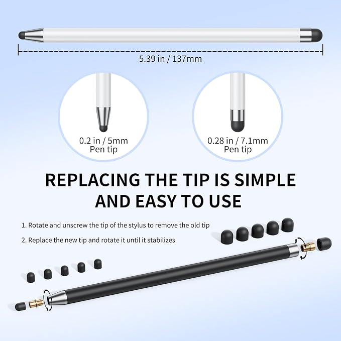 Stylus, Stylus Pen for Touchscreen, High Precision and Sensitivity Stylus Pen - Image 5