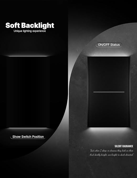 MOES Full Touch Smart Switch, SF Wall Light Switch, Neutral Wire Required - Image 4