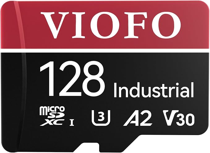 VIOFO 128GB Industrial Grade High Endurance microSDXC Card by PioneerinDashCamImagingSince2010