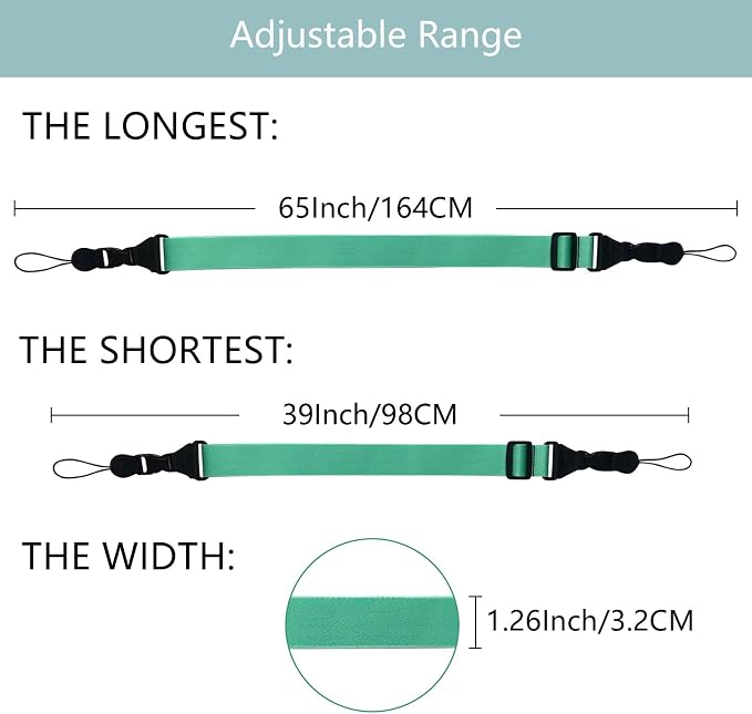 3 Pack Adjustable Shoulder Strap:Comfortable - Image 2