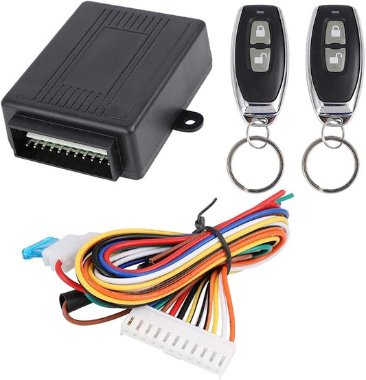 X AUTOHAUX Universal Car Remote Central Kit Door Lock Keyless Entry System by XAUTOHAUX