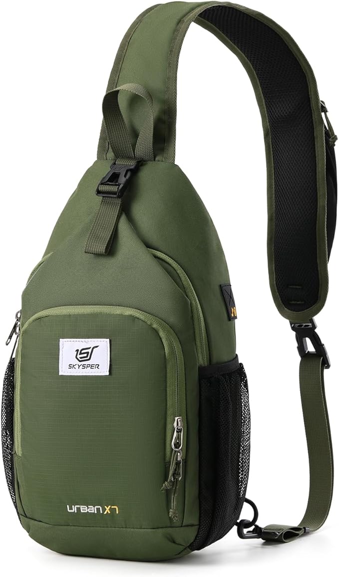 SKYSPER Sling Bag RFID Crossbody Sling Backpack Cross Body Shoulder Bag Travel by SKYSPER