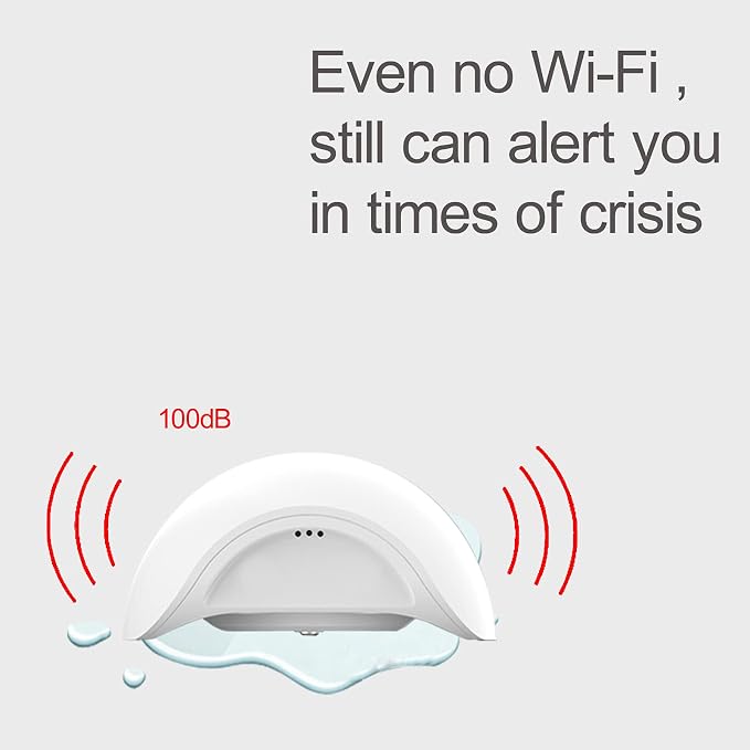 Water Leak Sensor Alarm Wireless Mini Flood Detector - Image 7