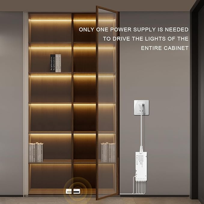 AIMENGTE 12V COB LED Cabinet Lights Strip - Image 6
