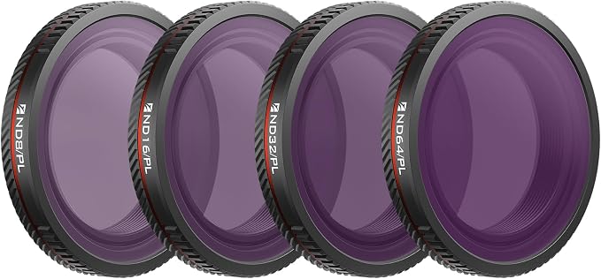 Freewell Bright Day Filter Kit for DJI Osmo Nano – ND8/PL, ND32/PL & ND64/PL by Freewell