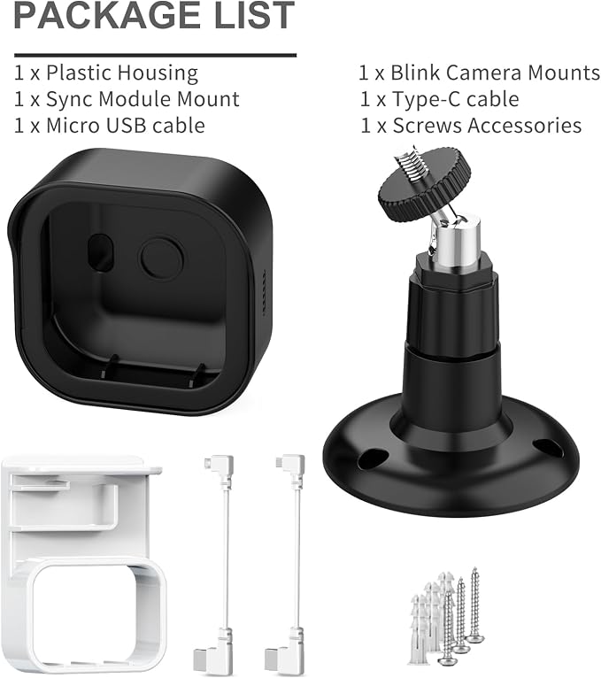 Blink Outdoor 4th Gen Camera Mount, 1 Pack Weatherproof Protective Cover and - Image 7