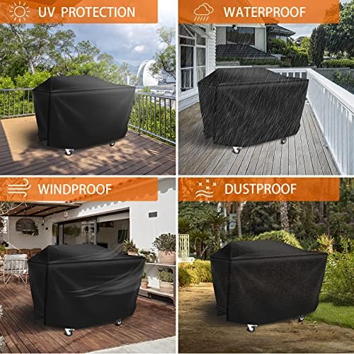 iCOVER Griddle Cover for Blackstone Rangetop Combo Griddles 600D Heavy Duty - Image 7