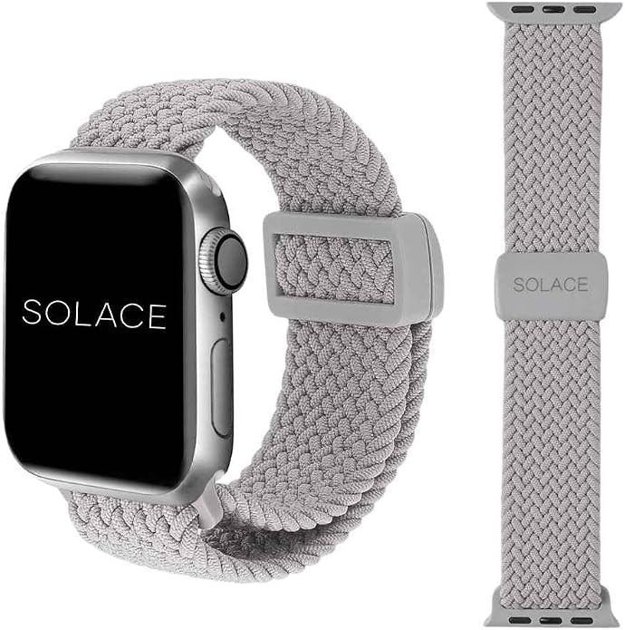 Solace Bands Imperium Adapt Wide Adjustable Nylon Braided Watch Band by SolaceBand