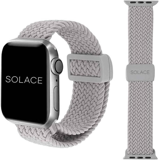 Solace Bands Imperium Adapt Wide Adjustable Nylon Braided Watch Band by SolaceBand