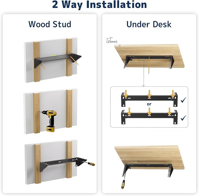 3U Vertical Wall Mount Rack - Image 6