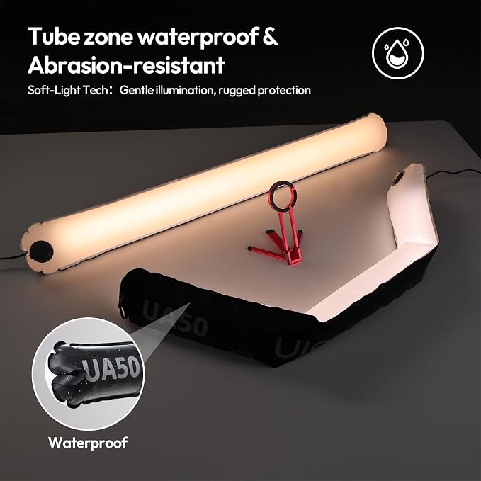 Ulanzi UA50 50W Inflatable LED Air Pillar Light 2700K-6500K Bi-Color Video - Image 9