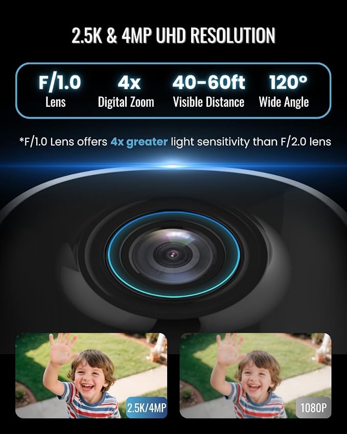 Security Cameras Wireless Outdoor, 2.5K WiFi Battery Powered Cameras - Image 2