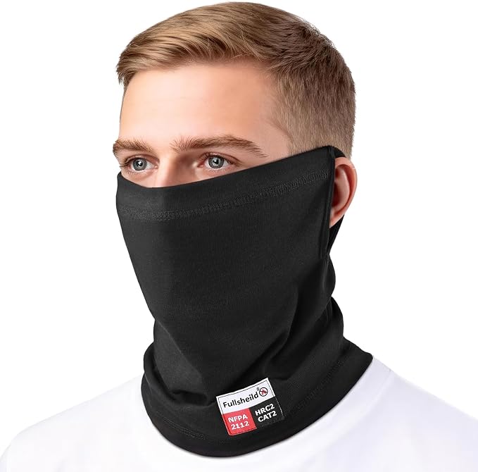 Fullsheild FR Face Mask for Men Summer FR Neck Gaiter Welding Hood Lightweight by Fullsheild