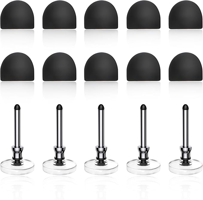 Bopomofo 10 Rubber Tips+5 Transparent Disc Tips | High Precision and High by Bopomofo