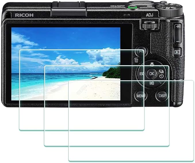 ULBTER Screen Protector for Ricoh GR IV GRIV GR 4 GR4 Camera, 0.3mm 9H Hardness by ULBTER