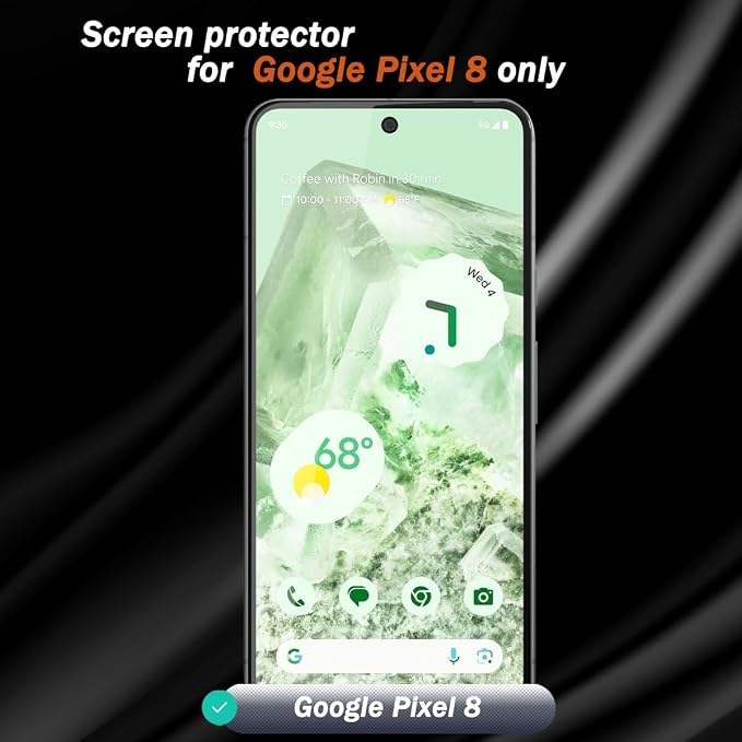 3+2 Pack Screen Protector for Google Pixel 8 Flexible TPU Film - Image 2