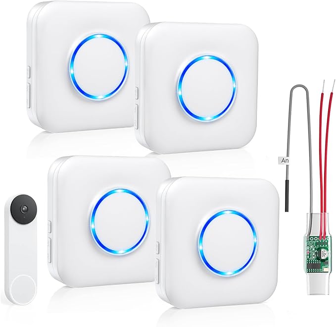 Satisure Wireless Doorbell Chime by Satisure