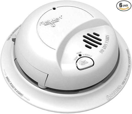 First Alert BRK SMI100-AC Hardwired Smoke Alarm by FirstAlert
