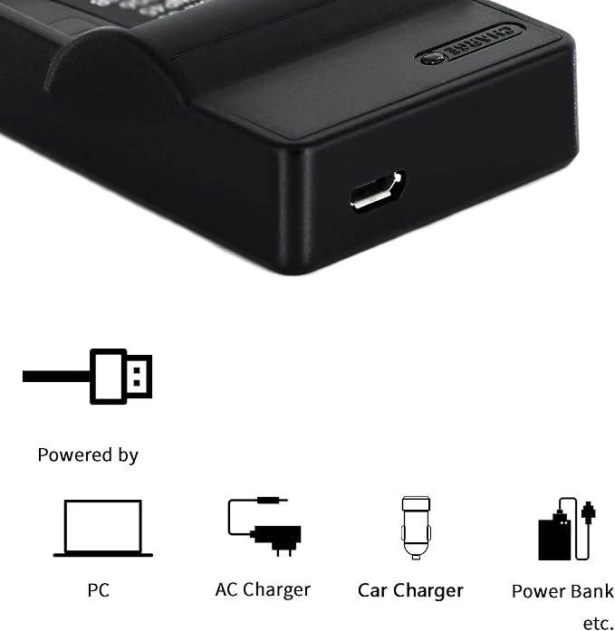 SLB-07A USB Charger for Samsung PL150, TL90 Camera and More - Image 2