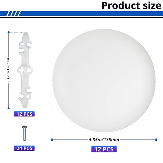 MAKERELE CP3540 Blank Ceiling Cover Plate - Image 2
