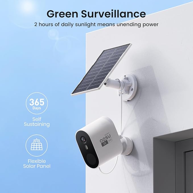 aosu SolarCam Pro System Add-on Camera – Expand Your System - Image 4