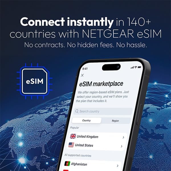 NETGEAR Nighthawk 5G Mobile Hotspot M7 | eSIM or SIM | Portable WiFi 7 Router - Image 4
