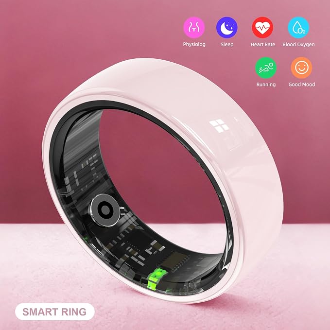Ceramic Smart Ring, Advanced Health & Fitness Tracker - Image 2