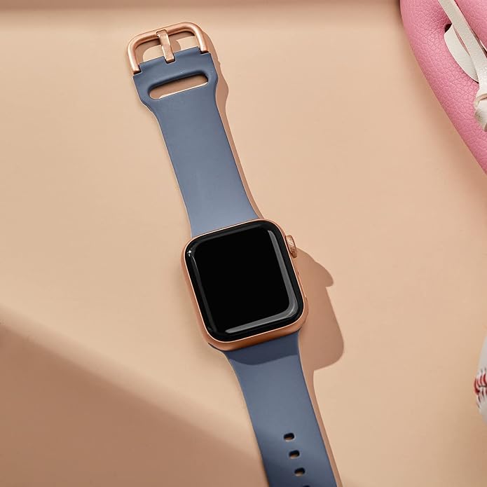 Sport Band Compatible with Apple Watch Bands 49mm 46mm 45mm 44mm 42mm 41mm 40mm - Image 2