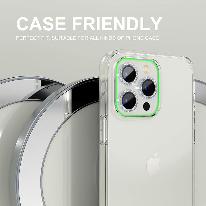 Choiche Compatible for iPhone 14 Pro/iPhone 14 Pro Max Camera Lens Protector - Image 4