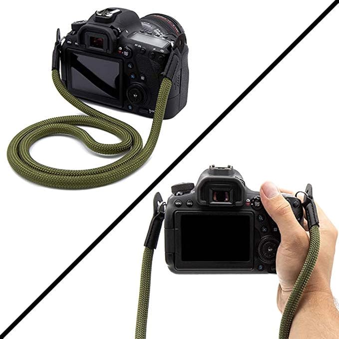 Camera Strap Vintage 100cm Nylon Climbing Rope Camera Neck Shoulder Strap - Image 3