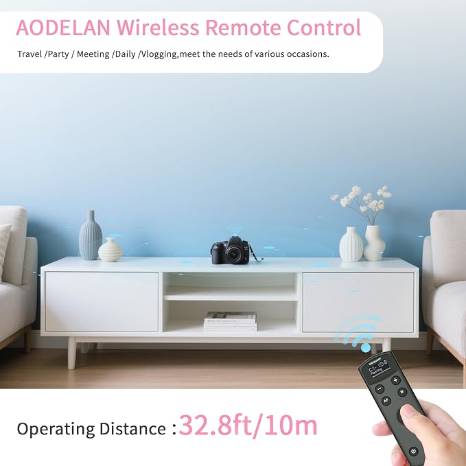 for Canon Rechargeable Camera Remote Control, Wireless Shutter Release - Image 6