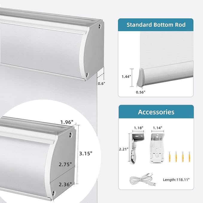 SmartWings Motorized Light Filtering Shades Work - Image 5