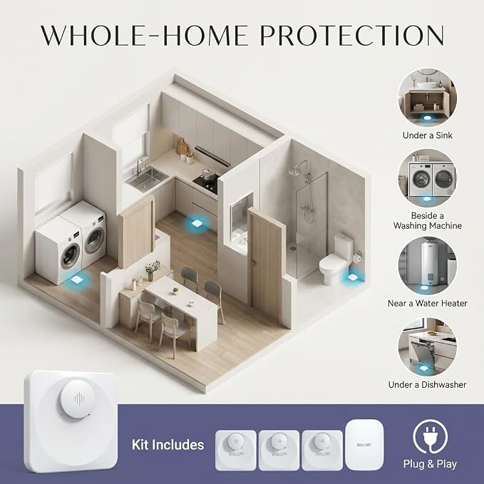 WiFi Water Leak Detector Sensor - Image 3
