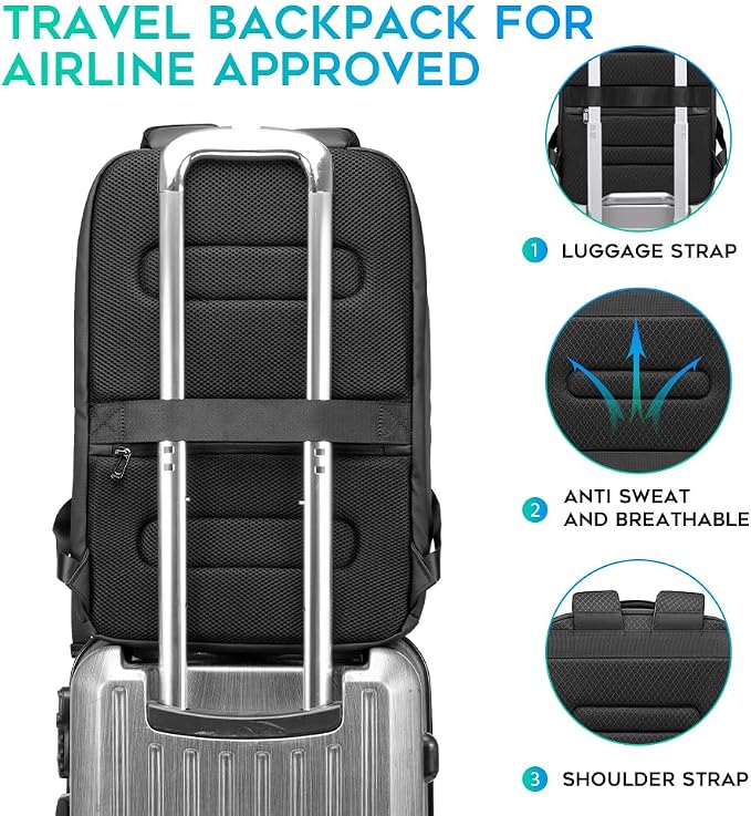 BANGE Business Commute Backpack Waterproof fit 15.6 Inch Commute backpack - Image 6