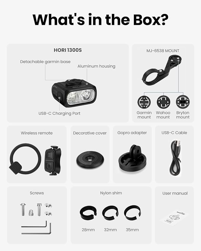 Magicshine HORI1300S Bike Headlight, Compatible - Image 10