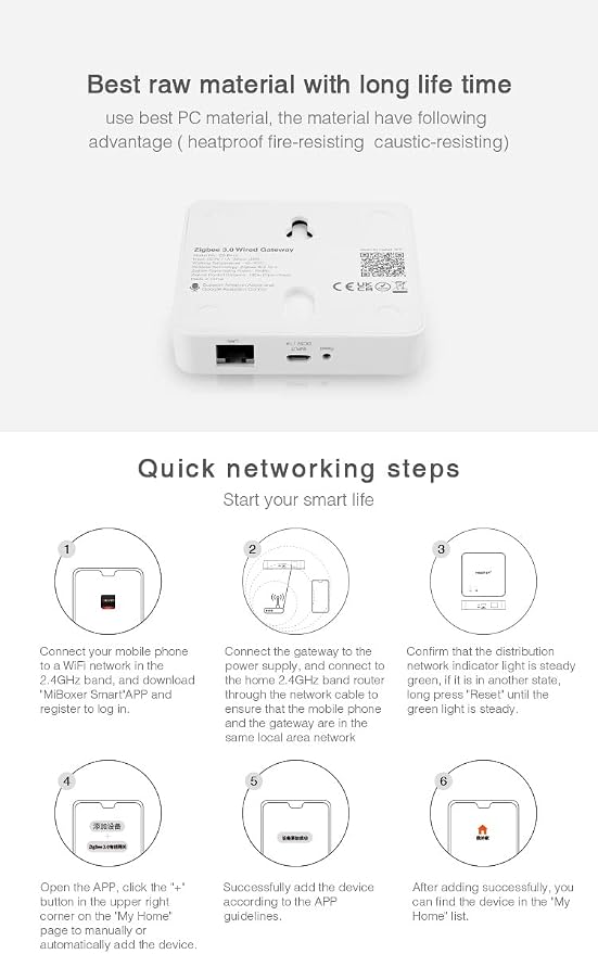 LGIDTECH ZB-Box2 Zigbee 3.0 Wired Gateway, Compatible - Image 6