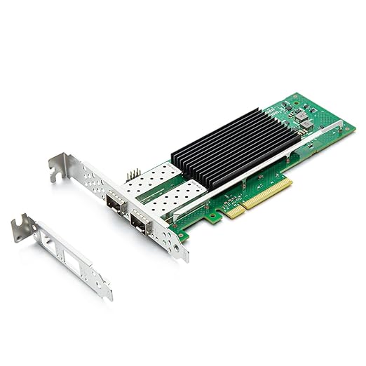 10Gtek 25G Ethernet Network Card, 2X SFP28 Ports, PCIe 4.0 X8, Intel E810 by 10Gtek
