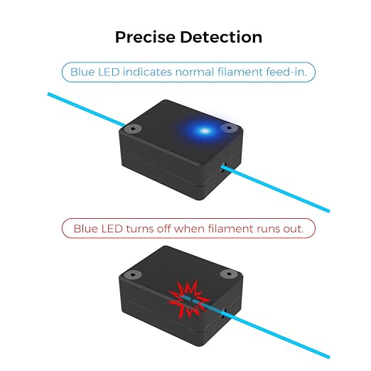 Creality Official Ender 3 V3 SE/KE Filament Runout Sensor Kit, 3D Printer Smart - Image 3