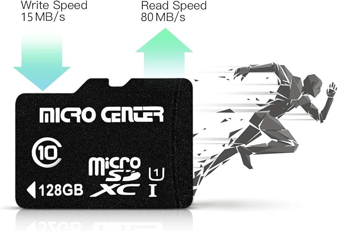 INLAND Micro Center 128GB Class 10 MicroSDXC Flash Memory Card - Image 3